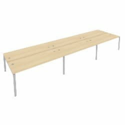 Рабочая станция на 6 раб.места Метал Сйстем Б.СМ-6.5 Акация/Серый / Metal System