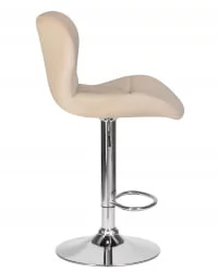 Стул барный ДОБРИН БАРНИ Бежевый велюр МДЖ9-10 / DOBRIN BARNY MJ9-10