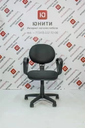 Кресло офисное СН-682 выставочный образец ДЖП 15-2 Черный / JP