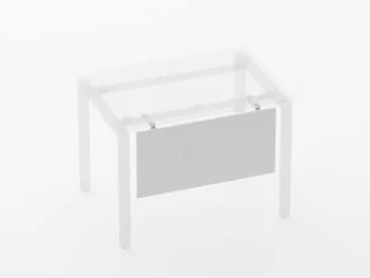 Щит передний Дека 8.10.08 Белый (без крепления) / Deka