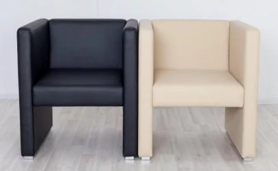 Кресло Бриф экокожа Бежевый