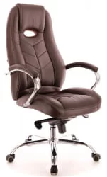 Кресло руководителя Дрифт М кожа Коричневый / Drift M