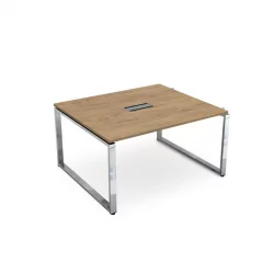 Стол системы БЭНЧ, переговорный, начальный ГЛОСС ЛИНЕ НСПН-О.927 Теаквоод / GLOSS LINE Teakwood