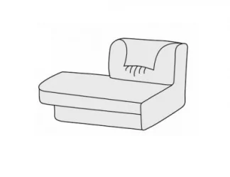 Оттоманка Премьер 6А Белая (экокожа)