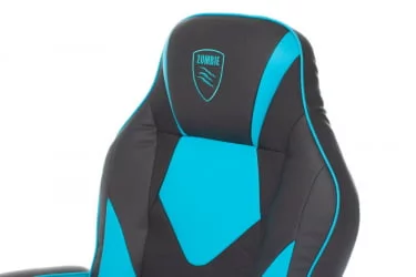 Геймерское кресло Зомбие ГАМЕ 17 Черный-синий / Zombie GAME