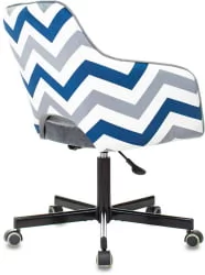 Кресло для оператора Бюрократ CХ-380М Серая жемчужина зигзаг / CH-380M