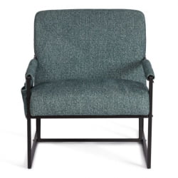 Кресло Чарли ЛУКС/Чарли Люкс велюр/букле, ВТ изумруд, 70х80х82 см / Charli LUX/Чарли VT