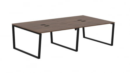 Бенч-система ЕДИС ЕВВСТ 2716 Дуб Денвер темный Черный / EDIS EVWST