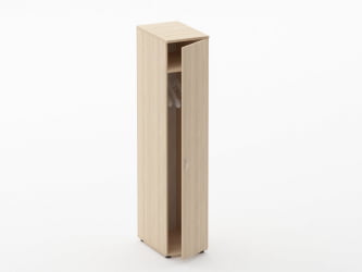 Шкаф для одежды узкий Твин 16.17.30Пр Туя / Twin