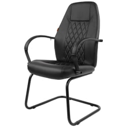 Кресло для посетителя CХАИРМАН 950В ЛТ Черный / CHAIRMAN 950V LT