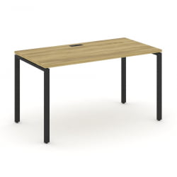 Стол письменный CОНCЕПТ CН.СП-003 Дуб Винченцо Черный / CONCEPT CN.SP-003