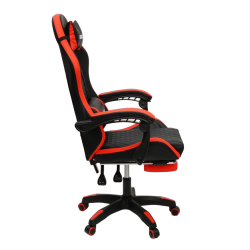 Кресло 892-1 цвет черный/красный с массажем 892-1-блаcк-ред-масс / 892-1-black-red-mass