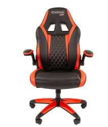 Кресло геймерское CХАИРМАН ДРАЙВ (ГАМЕ) 15 Черный Красный / CHAIRMAN (GAME)