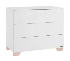 Тумба Микуна Магиc Мум CО-1850 Вхите/Ватервоод / Micuna Magic Mum CO-1850 White/Waterwood