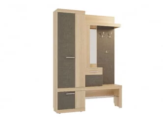 Прихожая Алекс ПР-0028 Дуб сонома Скала / PR-0028