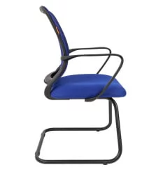 Кресло для посетителей CHAIRMAN 698 В (В) Синий / (V)