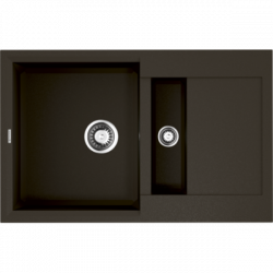 Мойка Омоикири Сакаиме 78-2-Дc Тетогранит/Темный Шоколад / Omoikiri Sakaime 78-2-Dc Tetogranit/Темный