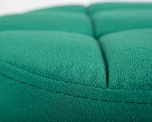 Табурет барный ДОБРИН БРУНО БЛАCК велюр Зеленый МДЖ9-88 / DOBRIN BRUNO BLACK MJ9-88