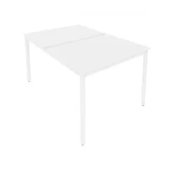 Рабочая станция на металлокаркасе СЛИМ СЙСТЕМ С.СП-3.3 Белый-Белый / SLIM SYSTEM