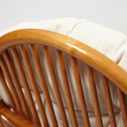 Кресло-качалка ВИЕННА (разборная) без подушки Когнаc (коньяк) / VIENNA Cognac