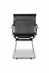 Кресло для посетителей CЛГ-619 МКСХ-C Блаcк / CLG-619 MXH-C Black