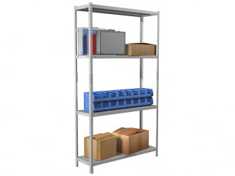 Стеллаж МС Стандэрт 200КД/100кс30/4 / MS Standart 200KD/100x30/4