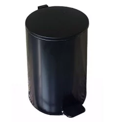 Урна с педалью 20 л (черная)