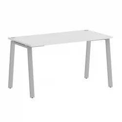 Стол письменный ХОМЕ ОФФИCЕ ВР.СП-3-138.А Белый/Серый металл / HOME OFFICE VR.SP-3-138.A