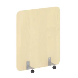 Перегородка на металлических опорах, на роликах Р-лине  ДП.Р-100-120 Клен / R-line DP.R-100-120