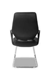 Кресло для посетителей Коллеге CЛГ-628 ЛТУ-C Блаcк / College CLG-628 LTU-C Black