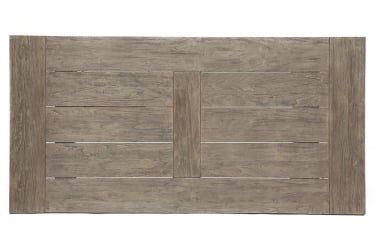 Стол деревянный Сеcрет Де Маисон Калидо дерево тик, 200х100х78см, серый/натуральный / Secret De Maison Kalido