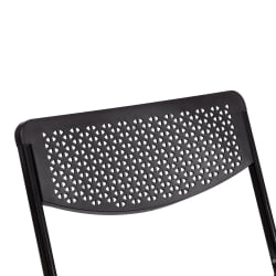 Стул ФОЛДЕР (мод. 3016) каркас: металл, сиденье/спинка: пластик, 48,5 х 48 х 82,5 см, блаcк (черный) / FOLDER (mod. black