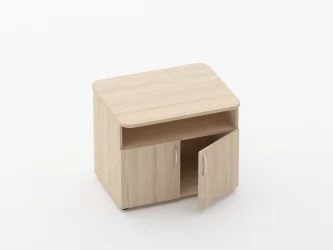 Тумба под оргтехнику Глассй 3.16.10 Венге / Glassy