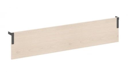 Фронтальная панель к одинарным столам КСТЕН-КП КСДСТ 187 Бук Тиара Антрацит / XTEN-QP XDST