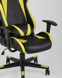 Геймерское кресло ТопЧаирс Галлардо Желтый / TopChairs Gallardo