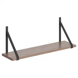 Полка навесная CОФФЕЕ СХ1-ГИНО Ясень Шимо / COFFEE SH1-GINO