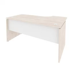 Стол эргономичный левый ОНИКС О.СА-1Л Денвер Светлый/Белый / ONIX O.SA-1L