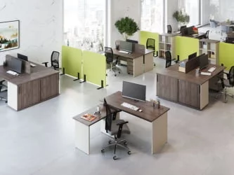 Тумба с раздвижными фасадами Нев Лине НЛН36334631 Дуб шамони темный / New Line NLN36334631