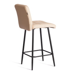 Полубарный стул Медео/Медео экокожа , бежевый, 42х56х102 см / Medeo/Медео