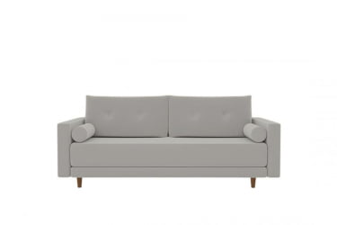 Диван прямой Санднес (Берхоусе) Цвет фасада: Левис 08 велюр; Тип: Прямой; Материал фасада: Металл/Велюр / (Berhouse)