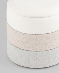 Пуф с ящиком Хиве КСС букле бежевый / Hive XS