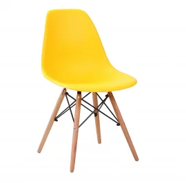 Стул для кухни Еамес СC-001 Желтый / Eames SC-001