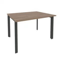 Стол переговорный (1 столешница) ОНИКС О.МП-ПРГ-1.2 Дуб Аризона/Антрацит / ONIX O.MP-PRG-1.2