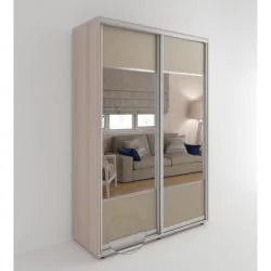 Шкаф Акцент-Дуэт КЛ 1200х600 Ясень шимо светлый