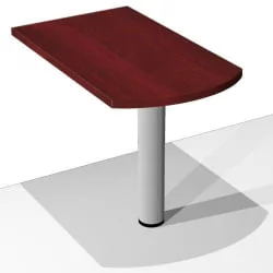 Приставка на опоре В304.1 Бургунди