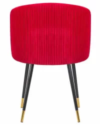 Стул обеденный ДОБРИН МАРЙ Малиновый велюр 1922-14 / DOBRIN MARY