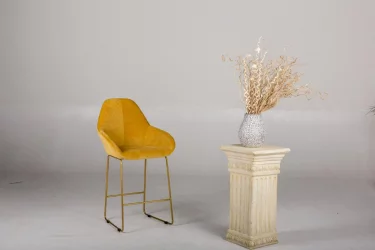 Стул барный Кент (Б) Желт/Линк Золото / Kent