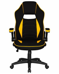 Кресло игровое ДОБРИН РИCК (черно-желтый) / DOBRIN RICK