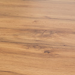 Обеденный стол ПЛУТО ЛДСП/металл, 120кс80кс77 см, Дуб вотан/Черный / PLUTO 120x80x77