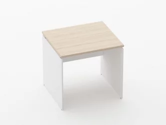 Стол прямой Дека ЛДСП каркас 75.07.08 Туя/Белый / Deka